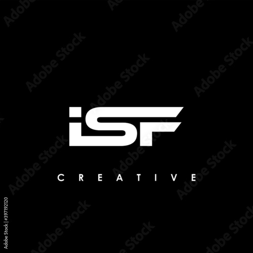 ISF Letter Initial Logo Design Template Vector Illustration	
 photo