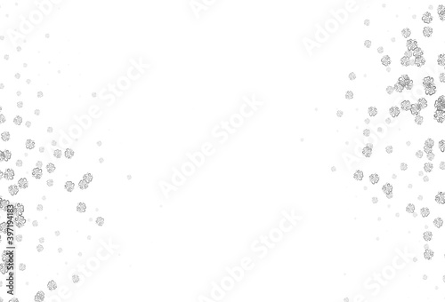 Light Gray vector texture with abstract forms.