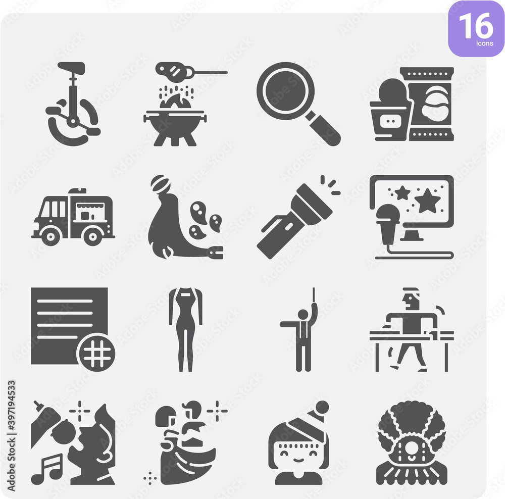 Simple set of coagulation related filled icons. Simple set of coagulation related filled icons.