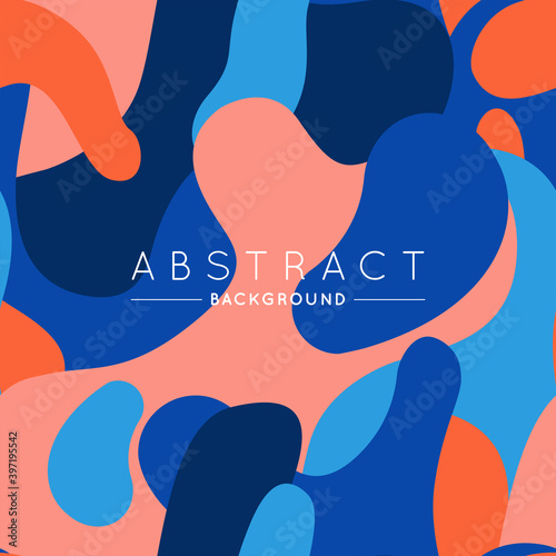 Dynamic Modern Abstract Colorful Background for Your Artwork. Vector illustration