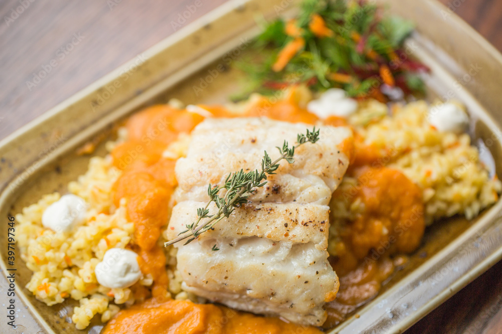 diet boiled fish with vegetables and herbs diet boiled fish with vegetables and herbs