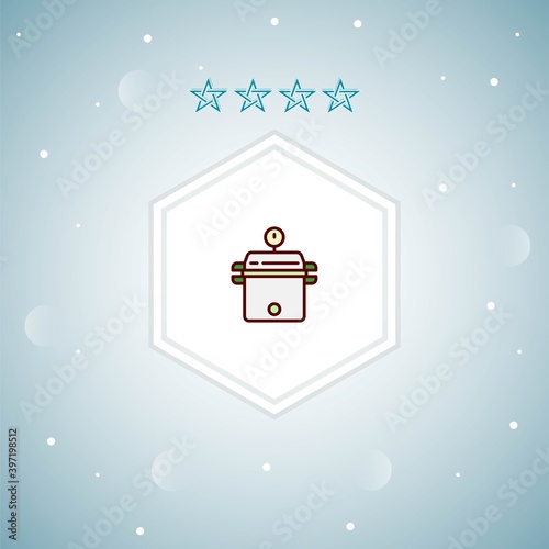 autoclave vector icon moderns