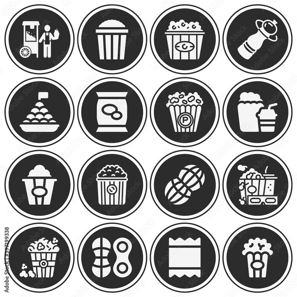 16 pack of faults filled web icons set 16 pack of faults filled web icons set