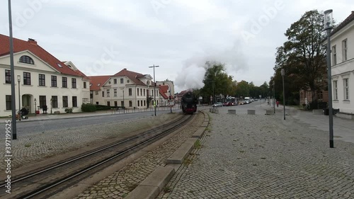 Historischer Dampfzug in Bad Doberan