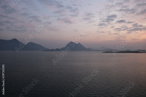 Wallpaper Mural sunset over the sea Torontodigital.ca