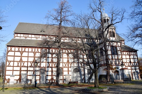 Ewangelicko-Augsburski Kościół Pokoju w Jaworze na Dolnym Ślasku, wpisany na listę Światowego Dziedzictwa UNESCO. photo