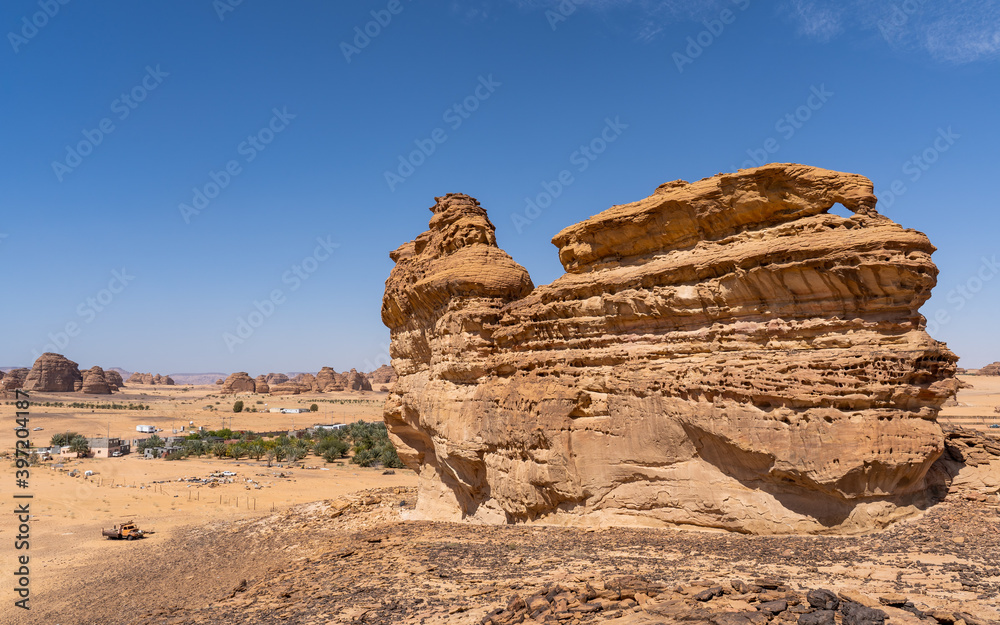 rock formation in the desert, Al Ala, Saudi Arabia rock formation in the desert, Al Ala, Saudi Arabia