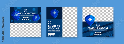 Collection of covid-19 vaccine social media posts. vaccine for covid-19. for the socialization of the covid-19 virus vaccination. covid-19 corona virus vaccine.