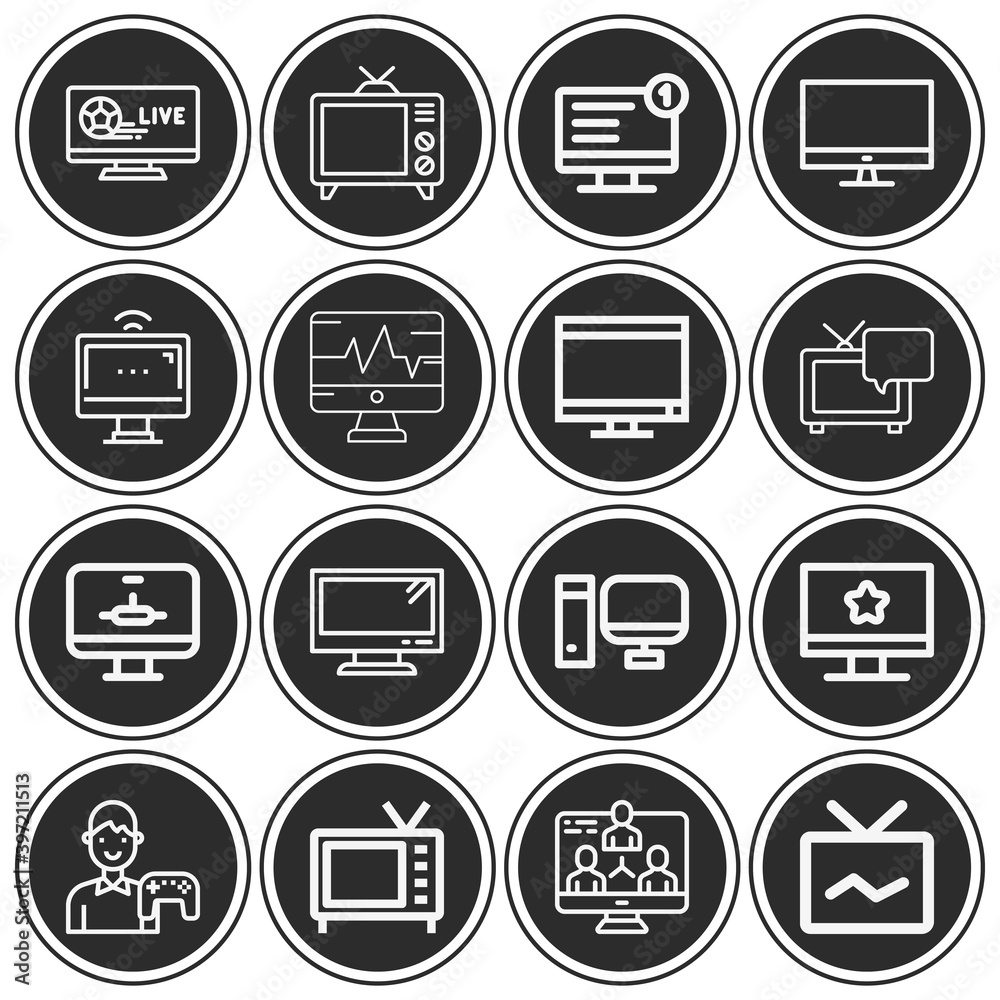 16 pack of definition lineal web icons set 16 pack of definition lineal web icons set