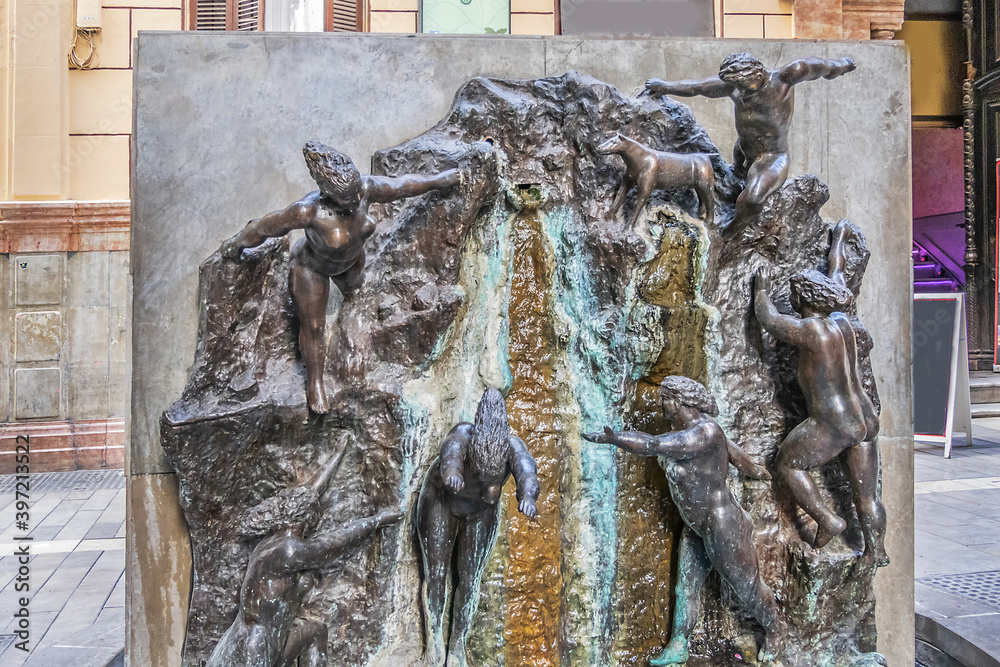 Foto Stock View Bath of Diana. Bath of Diana is a sculpture and ...