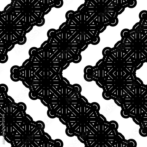 Design seamless zigzag decorative pattern