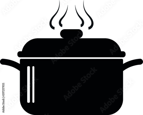 cooking pot vector