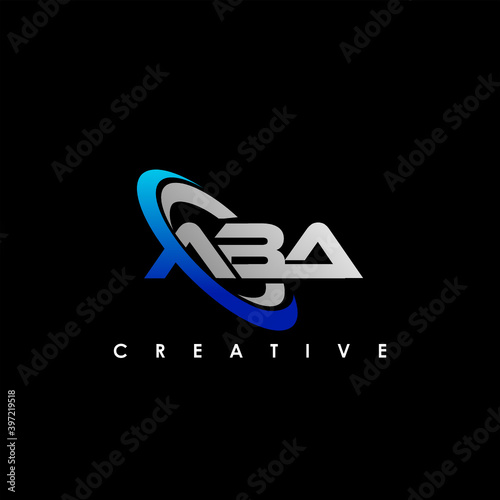 ABA Letter Initial Logo Design Template Vector Illustration	
