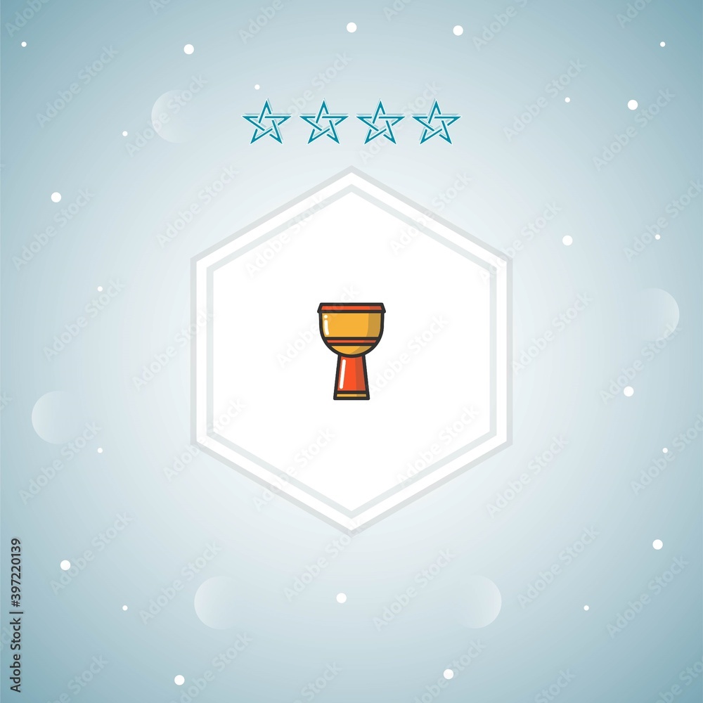 djembe vector icons modern djembe vector icons modern
