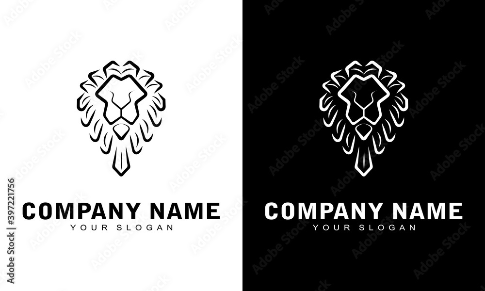 Ilustration vector graphic of Lion mascot logo vector illustration, emblem design. Ilustration vector graphic of Lion mascot logo vector illustration, emblem design.