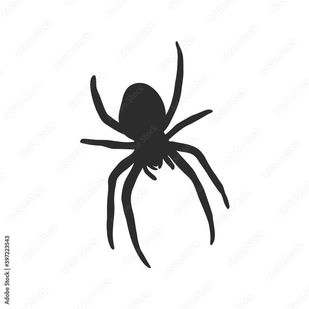 Hand Drawn Spider Illustration - Vector Design Element For Halloween And Other Compositions. spider vector sketch illustration Hand Drawn Spider Illustration - Vector Design Element For Halloween And Other Compositions. spider vector sketch illustration