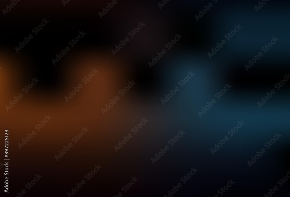 Dark Blue, Yellow vector blurred template. Dark Blue, Yellow vector blurred template.