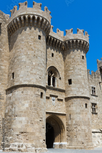 Palace of the Grand Master of the Knights of Rhodes, the main entrance.