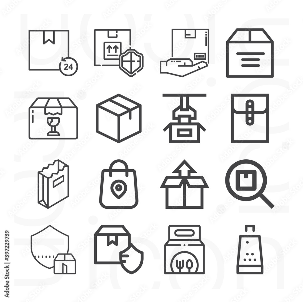 16 pack of bundles lineal web icons set 16 pack of bundles lineal web icons set
