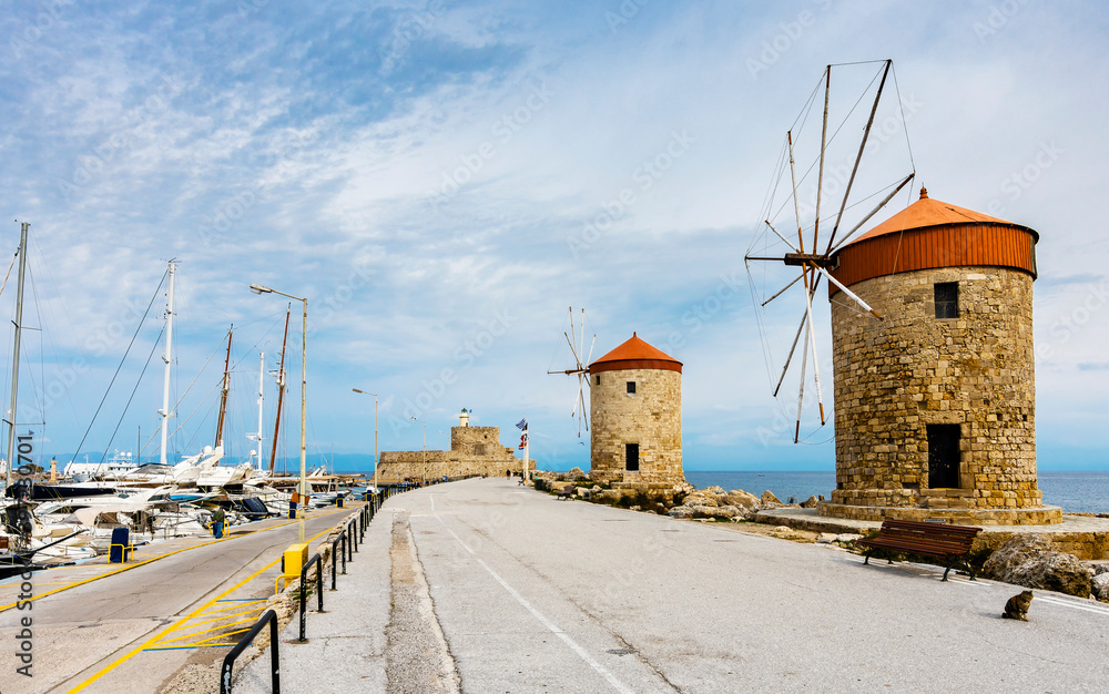 Windmills of Rhodes Island