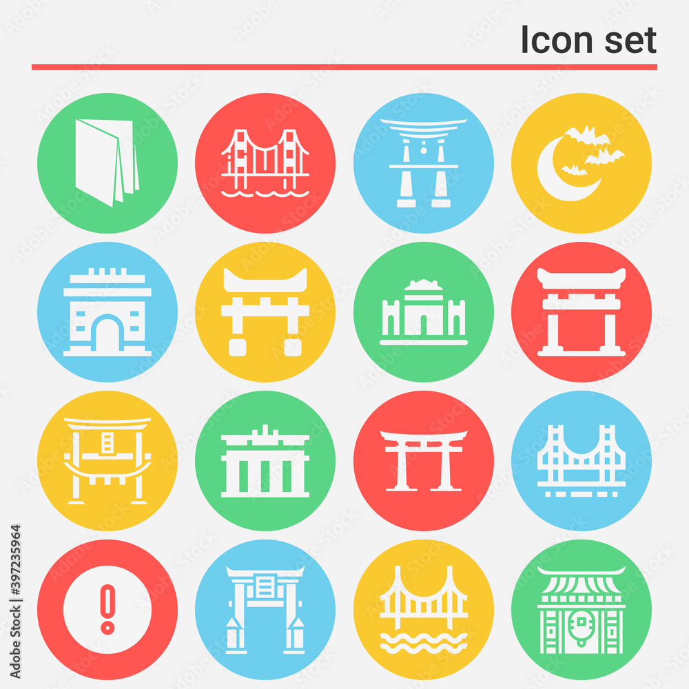 16 pack of restrain filled web icons set 16 pack of restrain filled web icons set