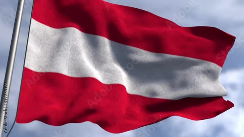 austria flag Flagge Österreichs