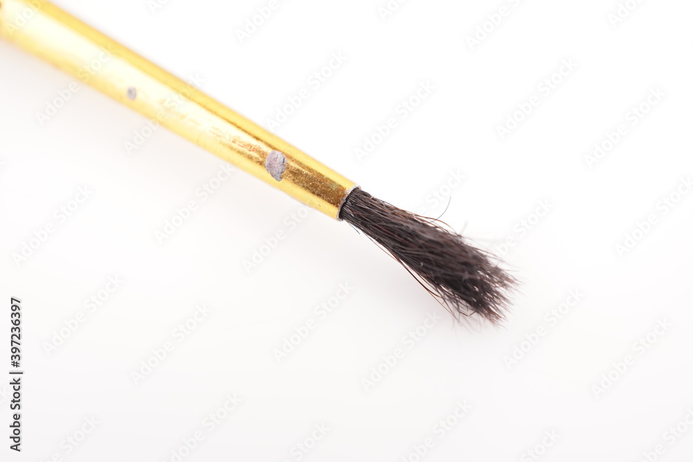 Fototapeta premium brush for painting on a white background