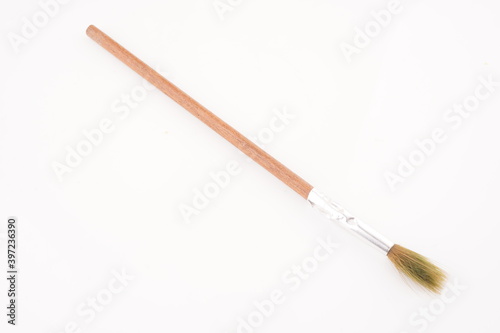 brush for painting on a white background