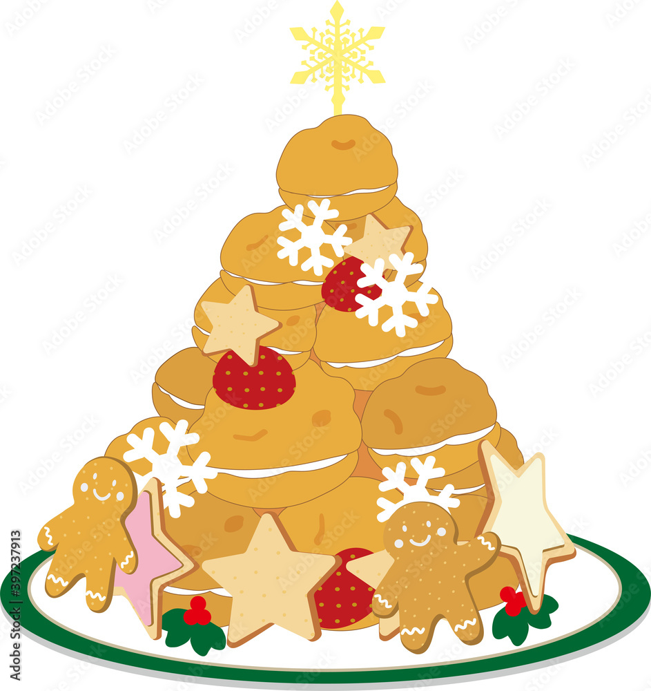 Obraz premium 美味しそうなクロカンブッシュ