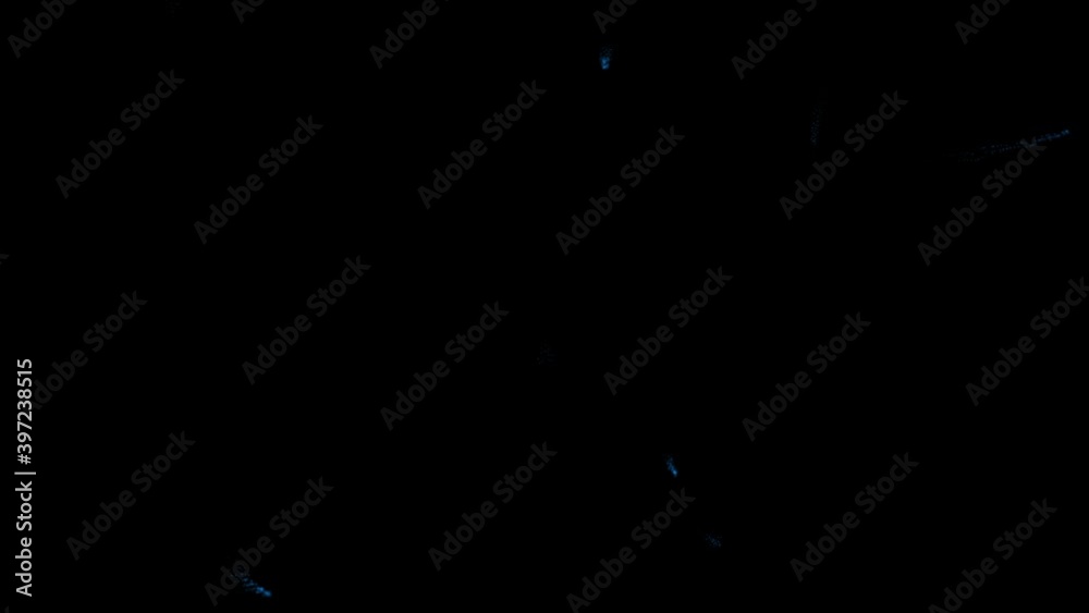 colorful circle shockwave spark particle effect animation
