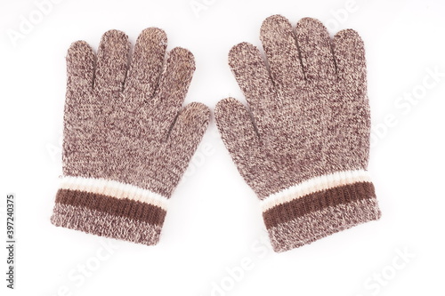 gloves on a white background