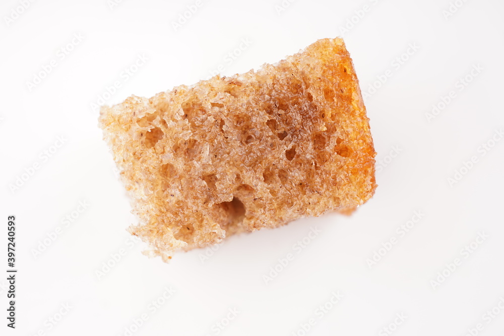 crackers on a white background crackers on a white background