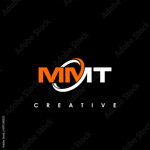 MMT Letter Initial Logo Design Template Vector Illustration	
 photo