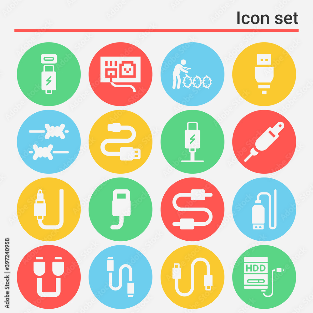 16 pack of overseas telegram filled web icons set 16 pack of overseas telegram filled web icons set