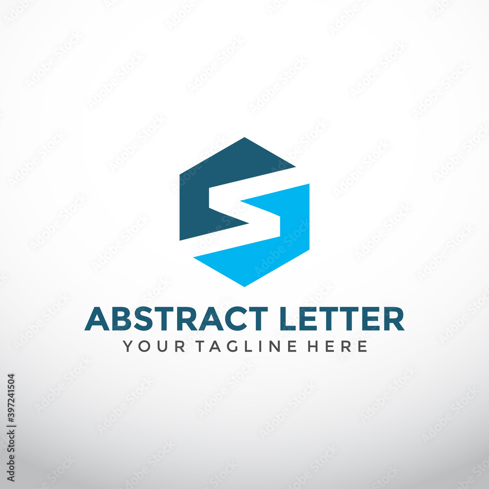 Abstract letter S logo template. vector illustrator eps.10 Abstract letter S logo template. vector illustrator eps.10