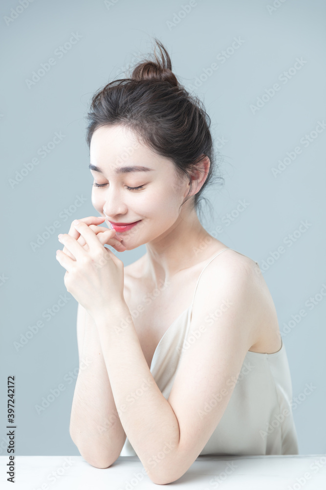 Beauty Portrait Of Young Asian Woman Beauty Portrait Of Young Asian Woman