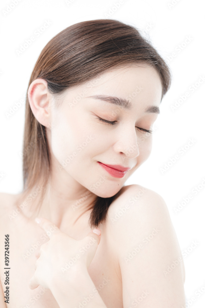 Beauty Portrait Of Young Asian Woman Beauty Portrait Of Young Asian Woman