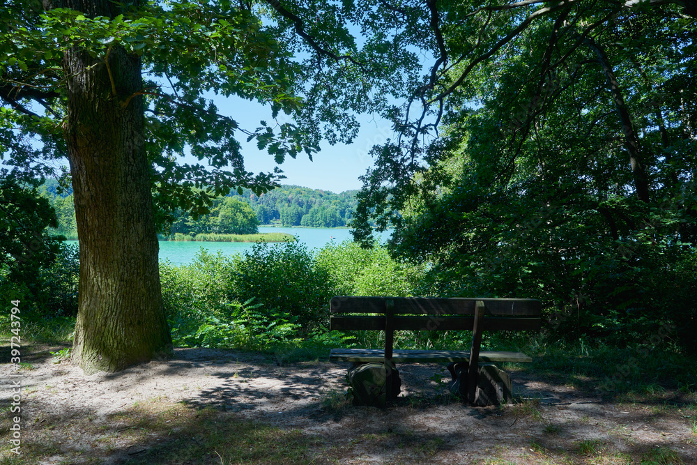 Landschaften um Berlin - Wanderung in Brandenburg in der Märkischen Schweiz rund um den Schermüzelsee