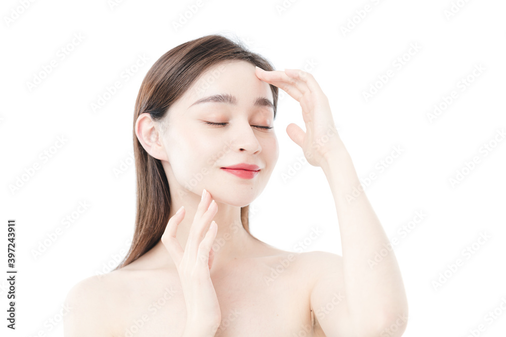 Beauty Portrait Of Young Asian Woman Beauty Portrait Of Young Asian Woman