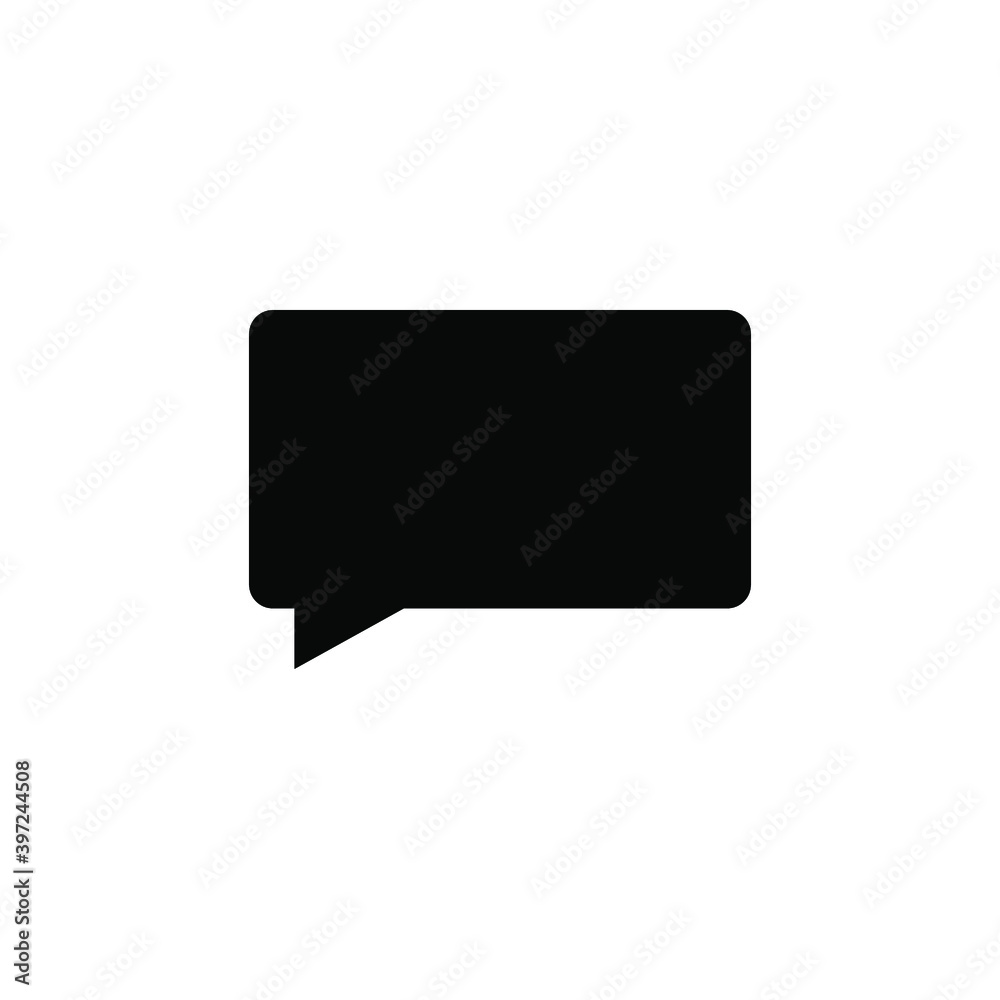 Think bubble isolated. Trendy think bubble in flat style. Modern template for social network and label Think bubble isolated. Trendy think bubble in flat style. Modern template for social network and label