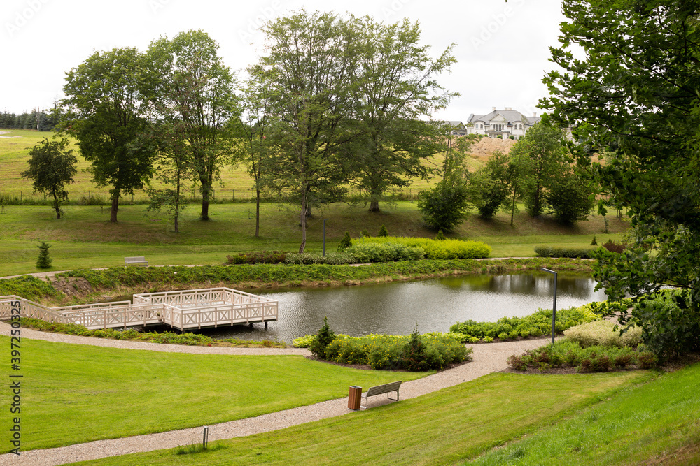 Fototapeta premium Jeziorko