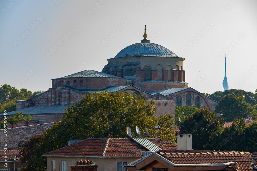 custom made wallpaper toronto digitalIstanbul, Turkey - September 2020:.Hagia Sophia or Ayasofya is the former Greek Orthodox Christian patriarchal cathedral, later an Ottoman imperial mosque and museum and one of seven wonders.