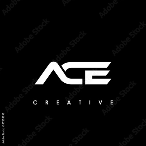 ACE Letter Initial Logo Design Template Vector Illustration	
 photo