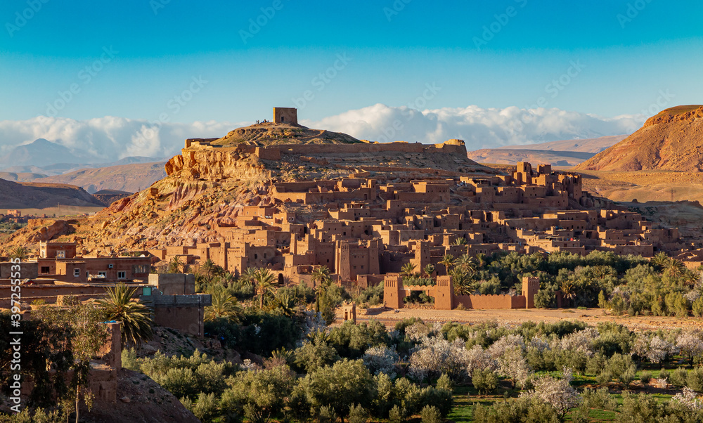 Ksar of Ait-Ben-Haddou heritage site near Ouarzazate, Morocco