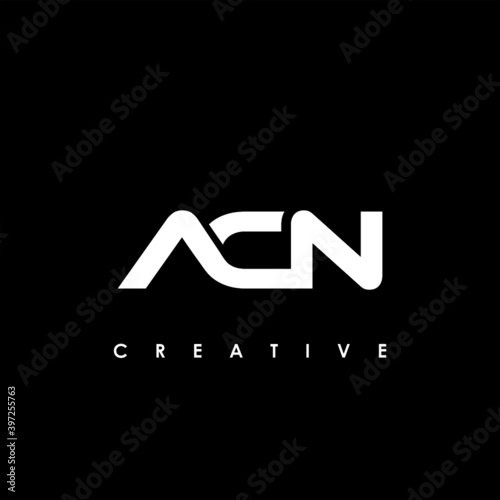 ACN Letter Initial Logo Design Template Vector Illustration	
