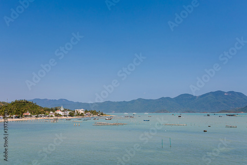 Seashore close to Nha Trang Vietnam