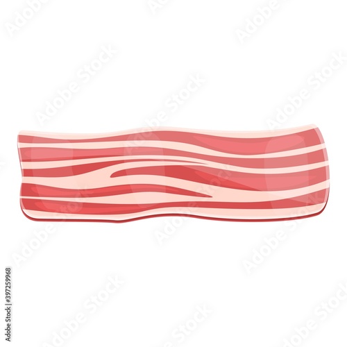 Bacon brisket icon. Cartoon of bacon brisket vector icon for web design isolated on white background