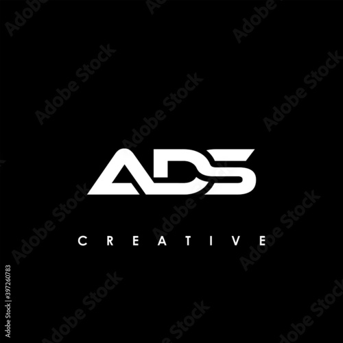 ADS Letter Initial Logo Design Template Vector Illustration	
