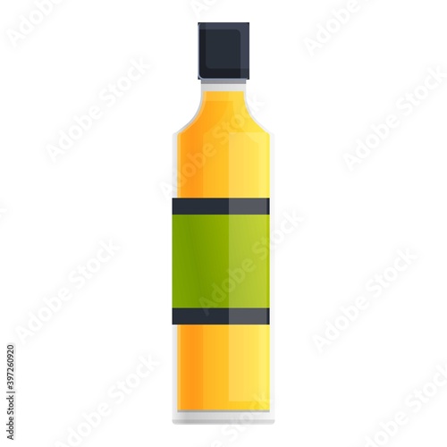 Canola fine oil icon. Cartoon of canola fine oil vector icon for web design isolated on white background