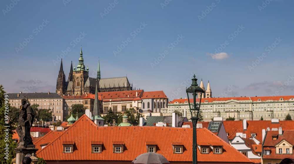 Obraz premium Ancient Prague architecture